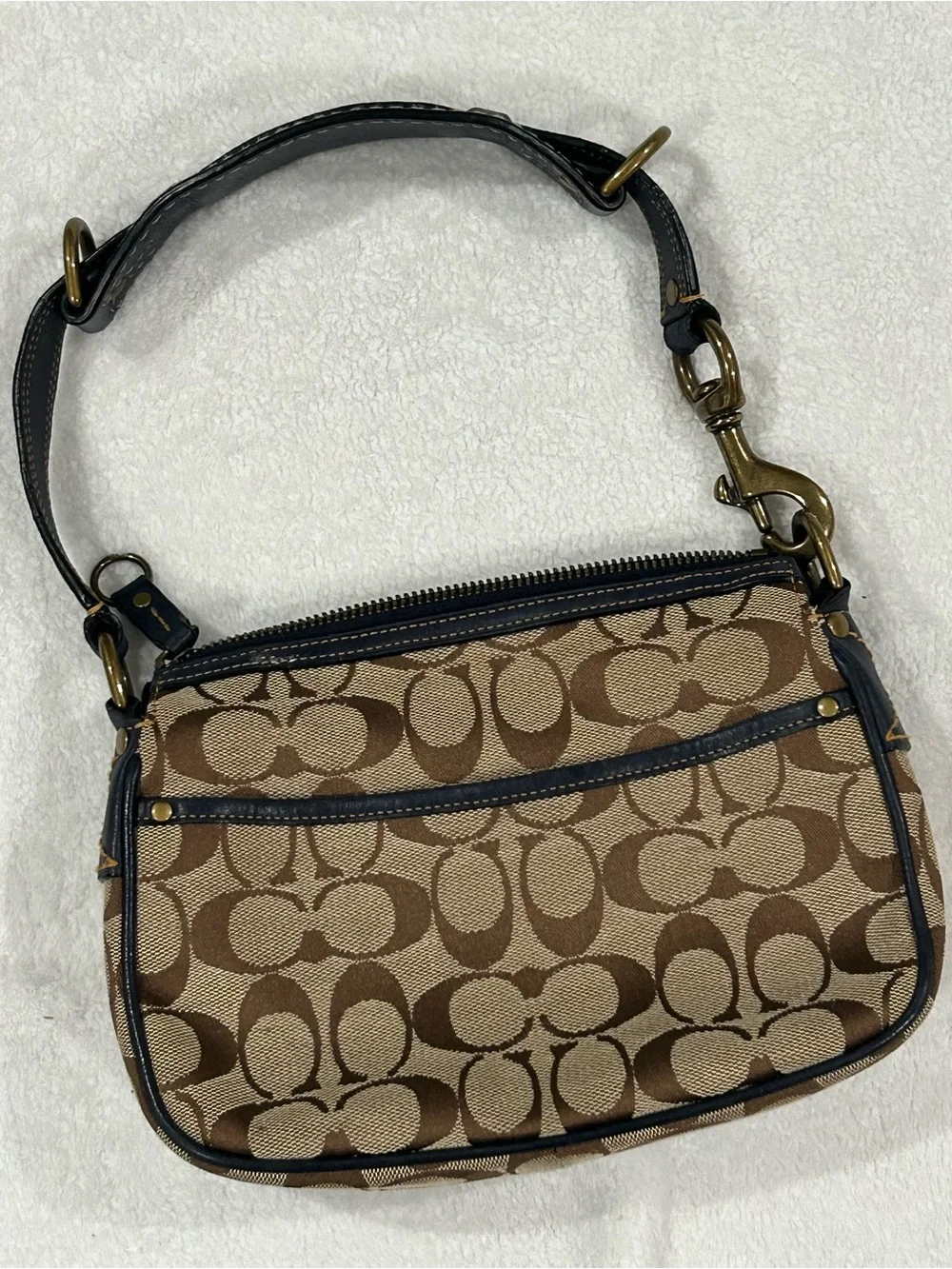 COACH Vtg Y2K Signature Legacy Soho Special  Edition Shoulder Bag Purse 7061